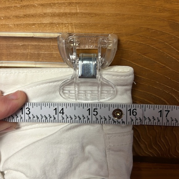 Paige women's‎ white jeans 30 Low Rise Verdugo Ankle pockets stretch boho summer - Picture 2 of 8